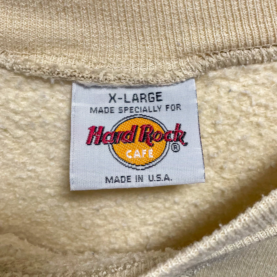 Hard Rock Cafe アトランタ 刺繍ロゴ スウェットシャツ トレーナー