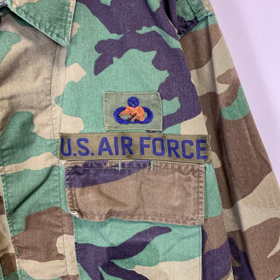 U.S.Air Force 迷彩柄 M81 ウッドランドカモ ミリタリージャケット