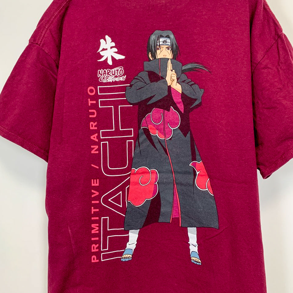 PRIMITIVE NARUTO イタチ キャラクターTシャツ