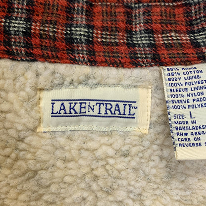LAKE'N TRAIL フリースチェック ネルシャツ