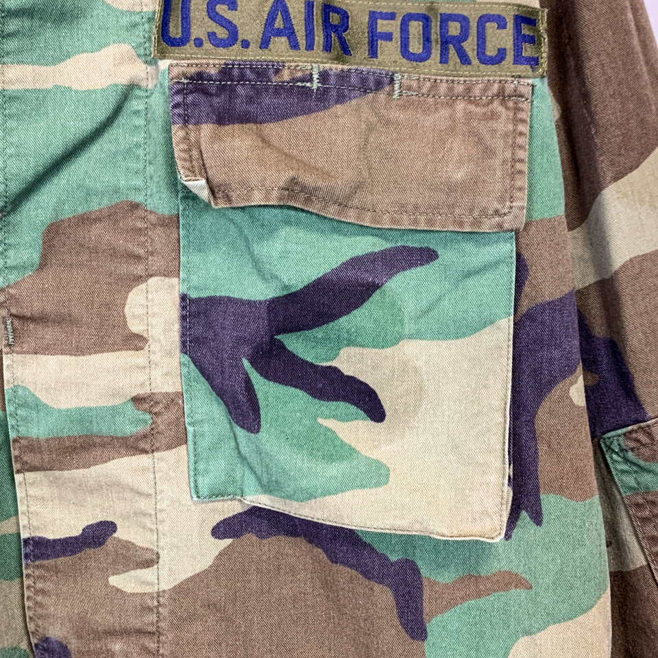 U.S.Air Force 迷彩柄 M81 ウッドランドカモ ミリタリージャケット