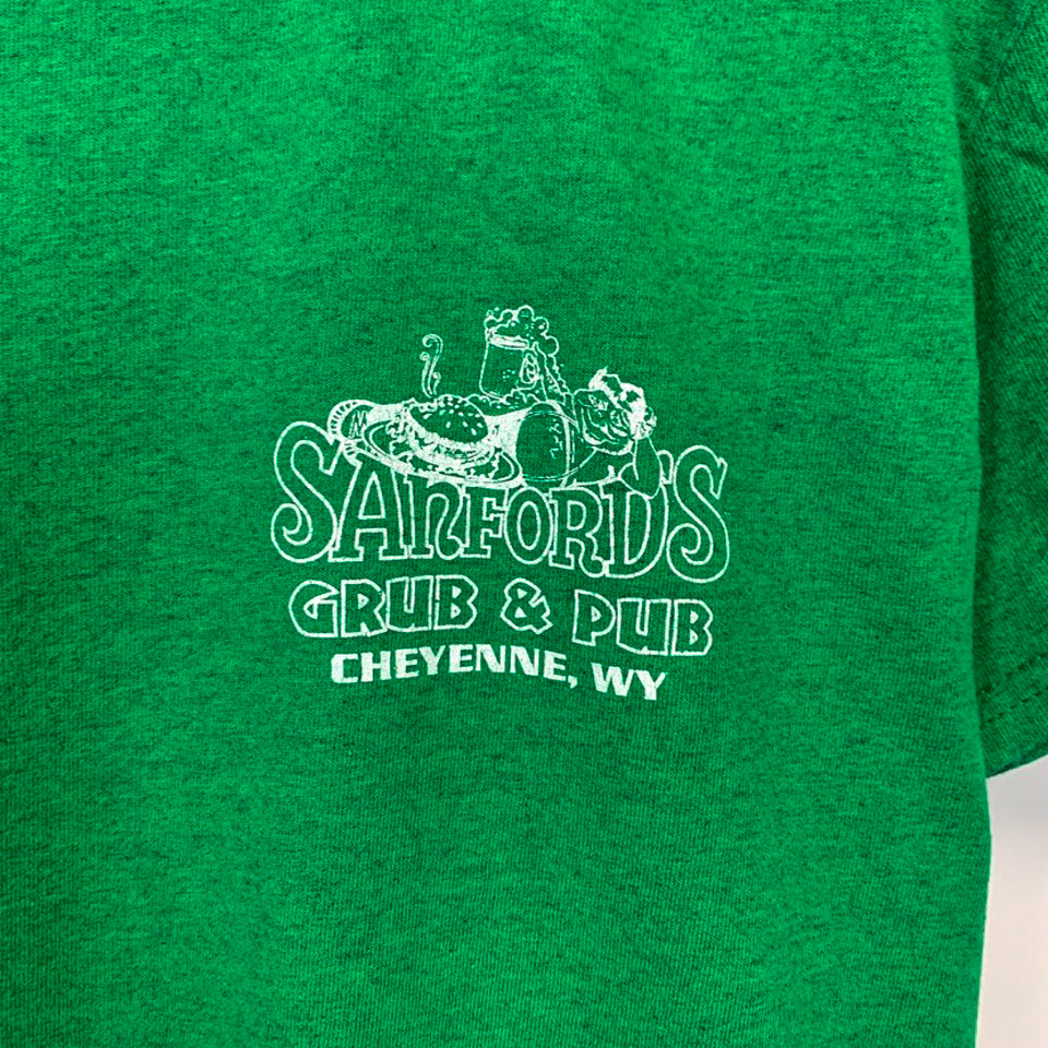 SANFORD'S ビッグプリント シャイアン アドバタイジングTシャツ