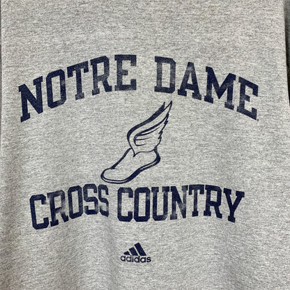 adidas ノートルダム大学 カレッジ クロスカントリー スポーツTシャツ