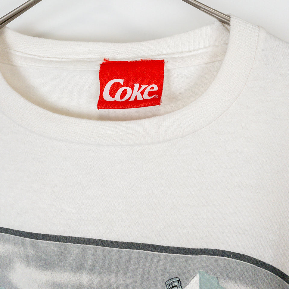 Coca Cola コーラ 90s ポーラーベア アドバタイジングTシャツ