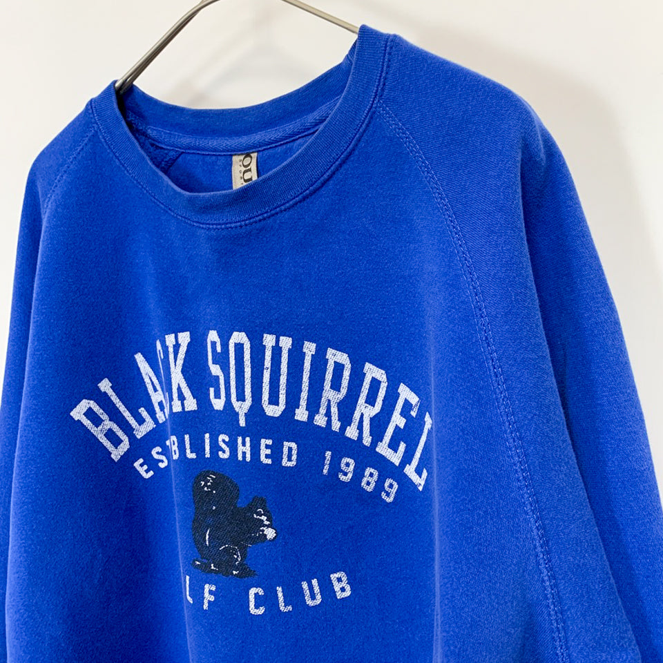 Black Squirrel Golf Club ブラックスクワレルゴルフクラブ スウェットシャツ トレーナー